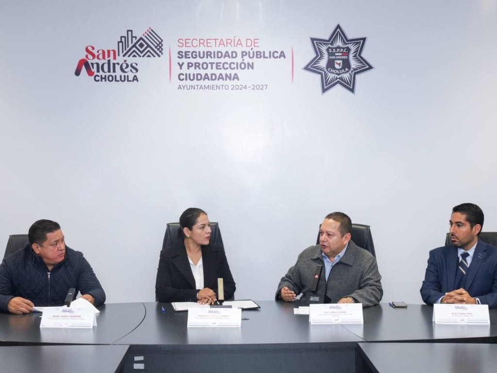 Lupita Cuautle instala Mesa de Seguridad y Justicia