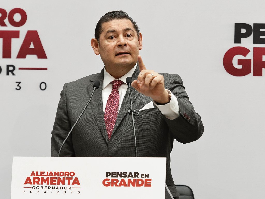 “Quienes hablan del marinismo se arrodillaron ante él y el morenovallismo”: Armenta