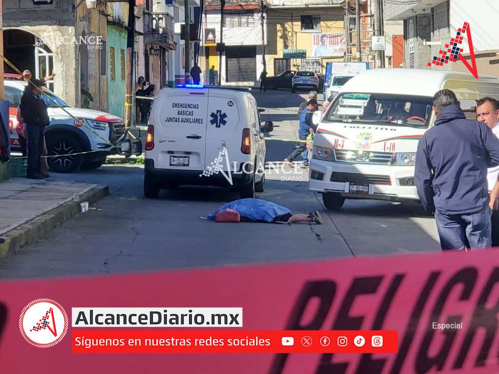 Muere mujer atropellada por la Ruta 3 de transporte público en Teziutlán