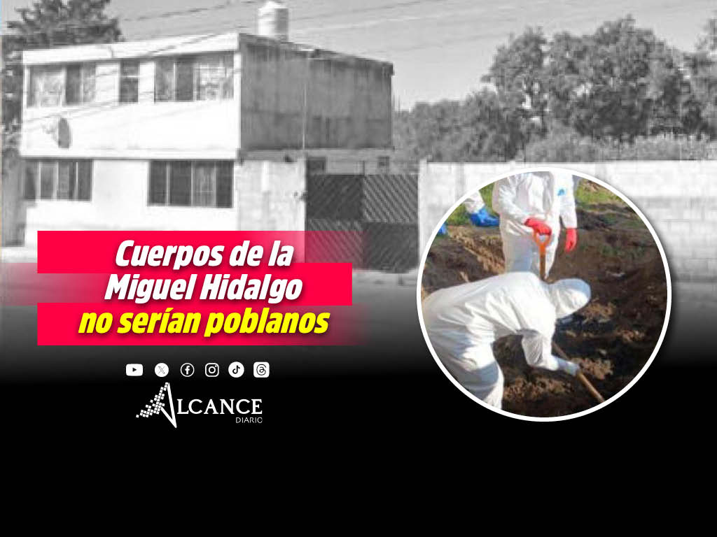 Cuerpos hallados en fosa clandestina en la Miguel Hidalgo serían de otro estado