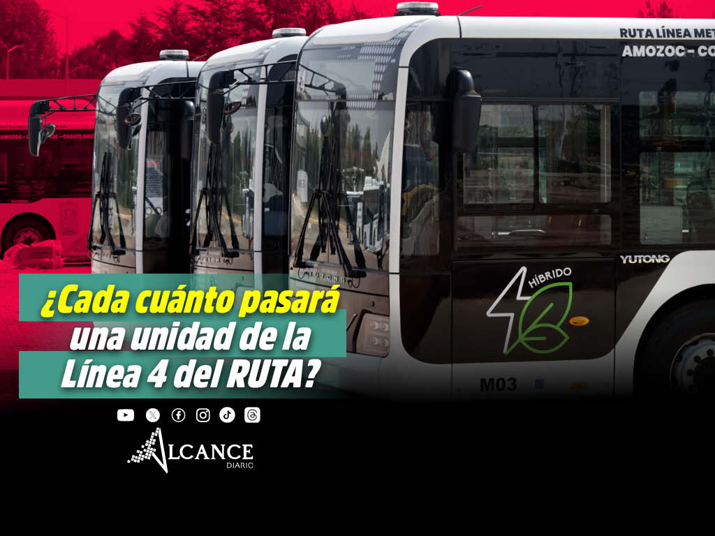 Definen horarios de las unidades de la Línea 4 de RUTA; aún no hay costo del pasaje