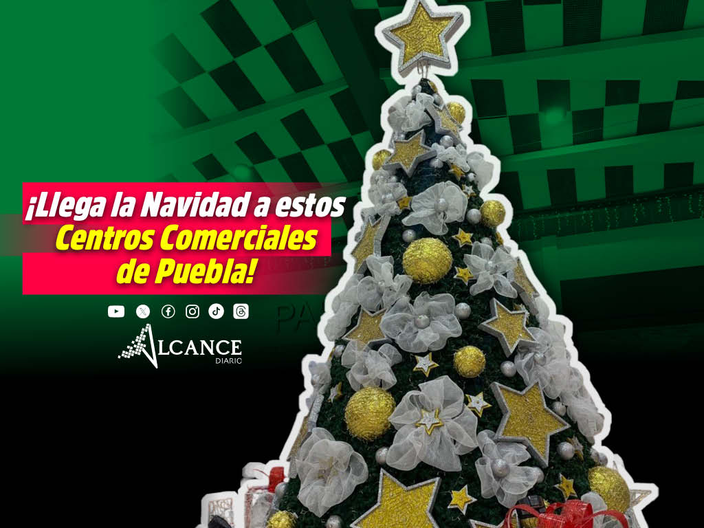 La Navidad llega a Puebla: en estos lugares ya puedes disfrutar de los adornos y hasta tomarte la foto con Santa