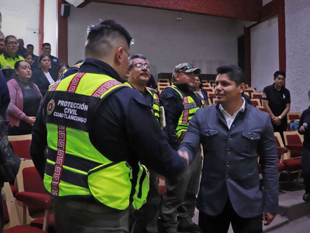 Se capacita Policía de Cuautlancingo en Violencia de Género