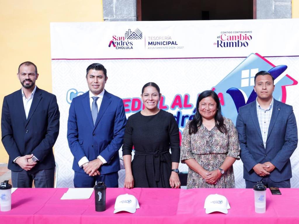 Arranca en San Andrés Cholula el periodo para el pago anticipado de predial 2025