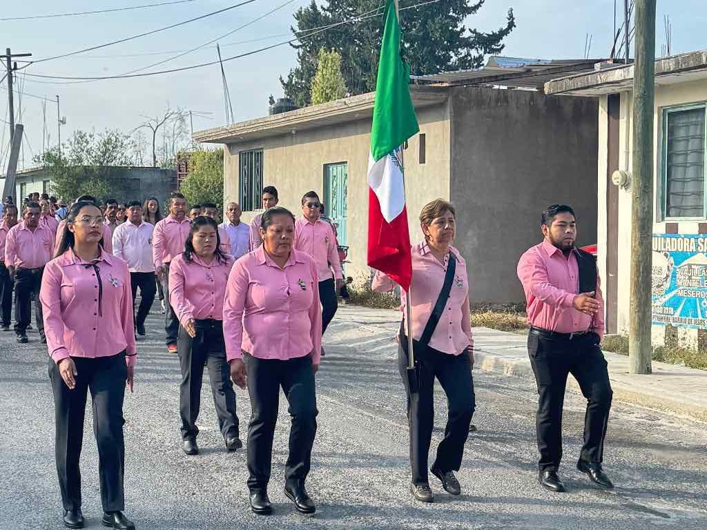 En Ahuatempan, Puebla, conmemoran el aniversario del Inicio de la Revolución Mexicana