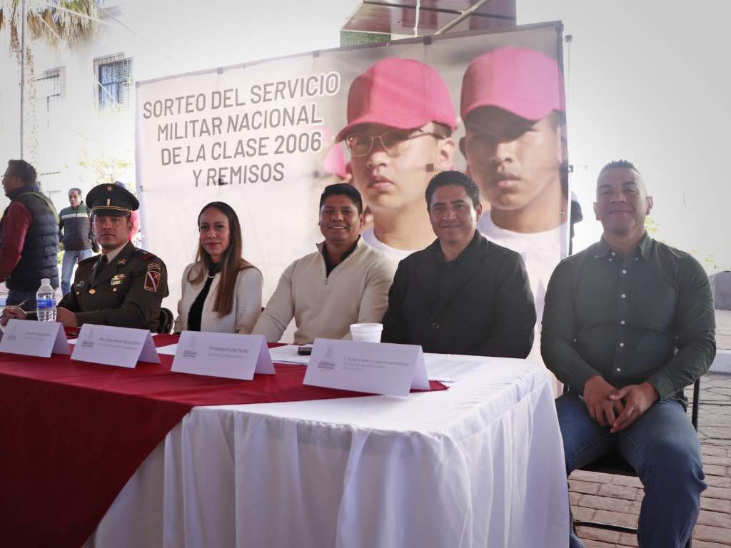 Celebran el Sorteo del Servicio Militar en Cuautlancingo