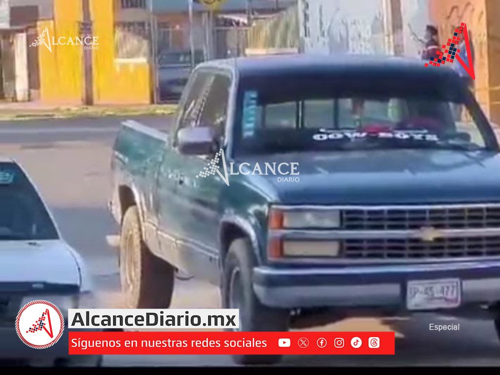 Pelea desata balacera y persecución en Los Héroes en la ciudad de Puebla