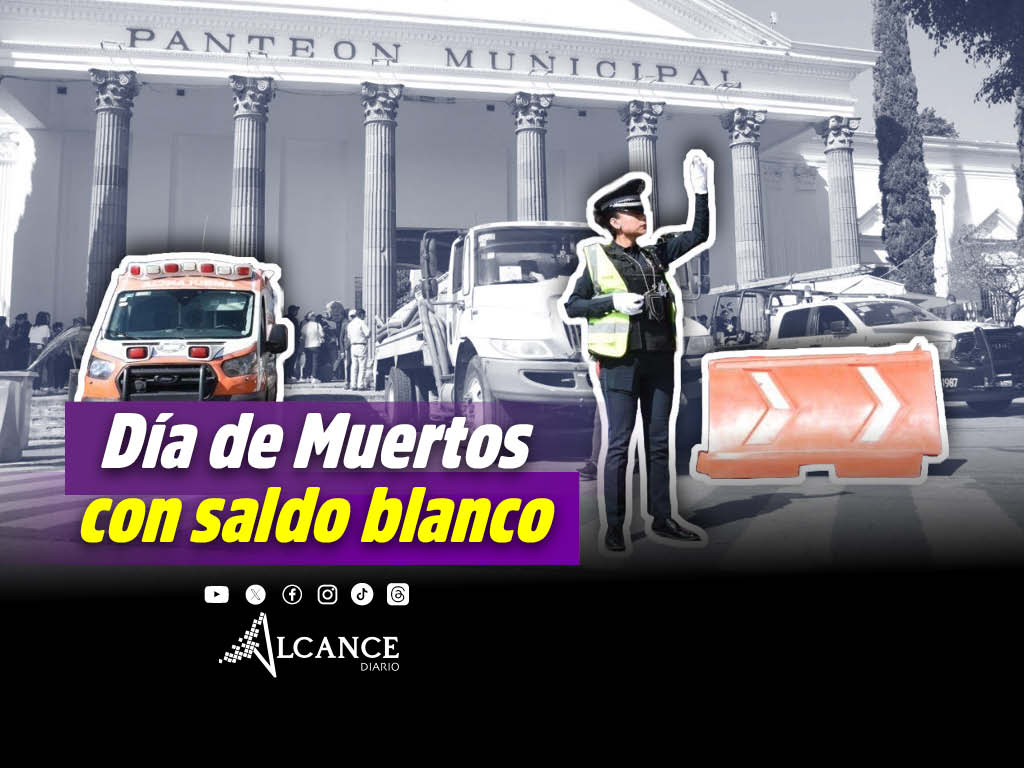 Saldo blanco durante Día de Muertos en la capital poblana