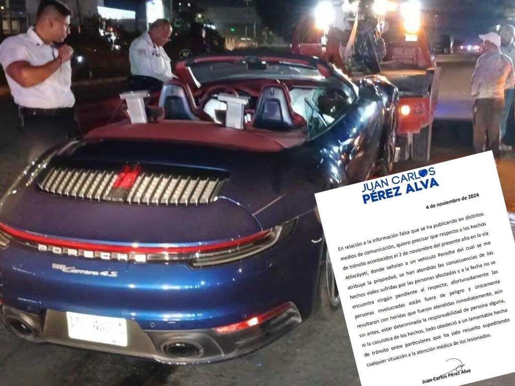 Cardiólogo afirma que atendió consecuencias tras atropellar a motociclistas en la Atlixcáyotl
