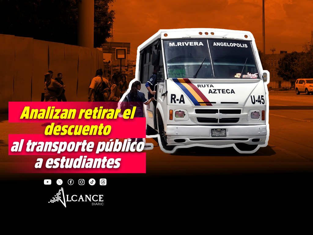 Analizar retirar descuento a estudiantes tras rechazo al aumento a tarifa del transporte público en Puebla