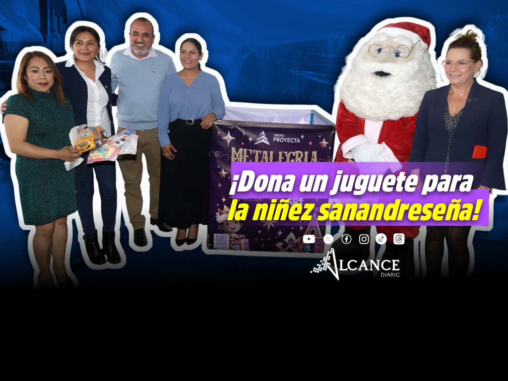 Invita Lupita Cuautle a la donar juguetes para la niñez sanandreseña en la campaña "Metalegria"