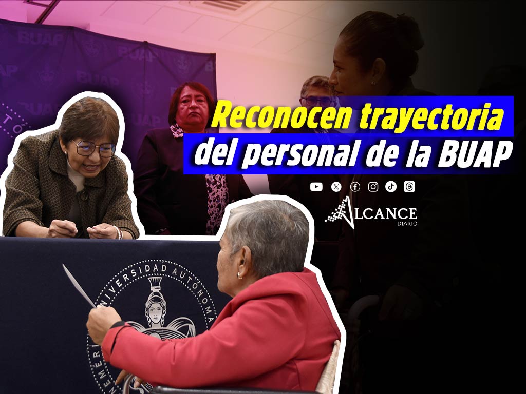 Entrega rectora Lilia Cedillo reconocimientos a personal de la BUAP