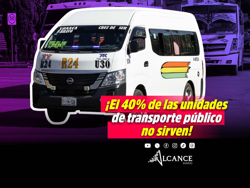 El 40% de unidades de transporte público en Puebla requieren renovarse: SMT 