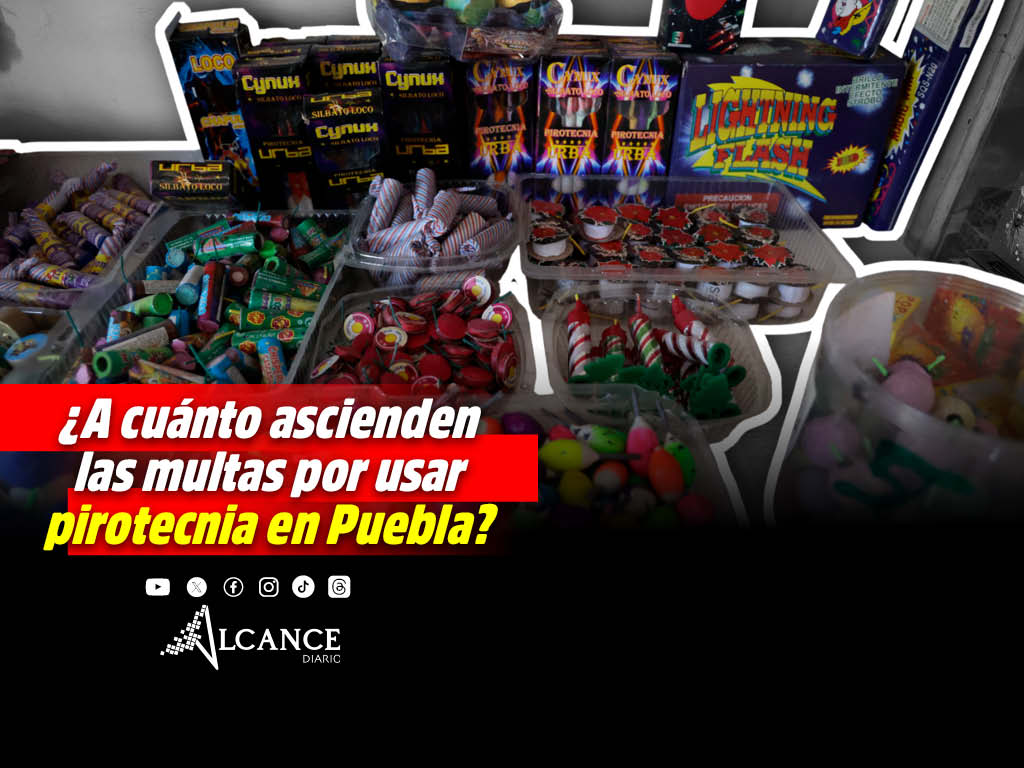 ¿Echas ‘cuetitos’? Esto podrías pagar de multa por quemar pirotecnia en Puebla