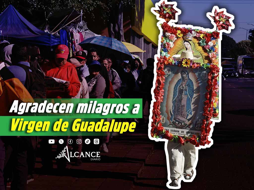 Agradecimiento y devoción Motivación de los feligreses en el día de la Virgen de Guadalupe