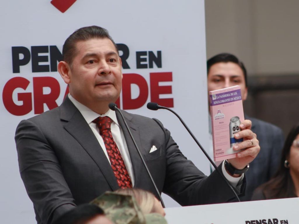 Pondrá Alejandro Armenta como prioridad en la salud pública de Puebla la lucha contra los edulcorantes