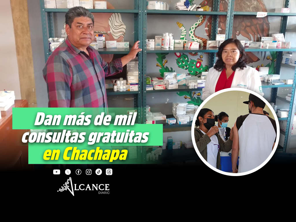 Más de mil consultas con programa gratuito en Chachapa