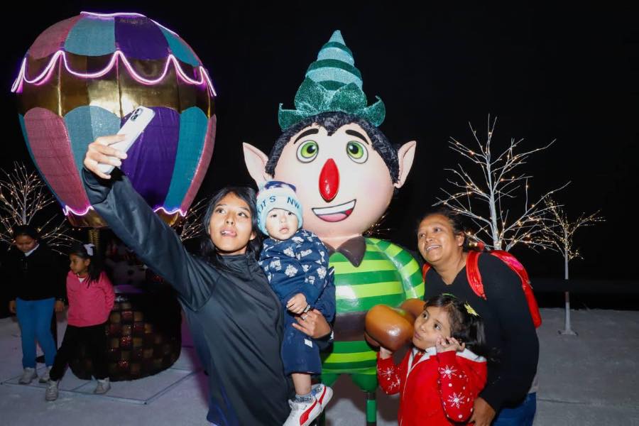 ¡Vamos! Abren al público el Festival Navideño "Por Amor a Puebla"
