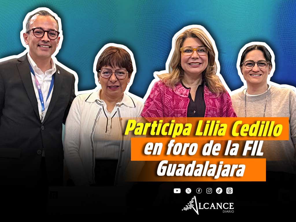 Participa Lilia Cedillo en foro sobre la ciencia en México durante la FIL de Guadalajara