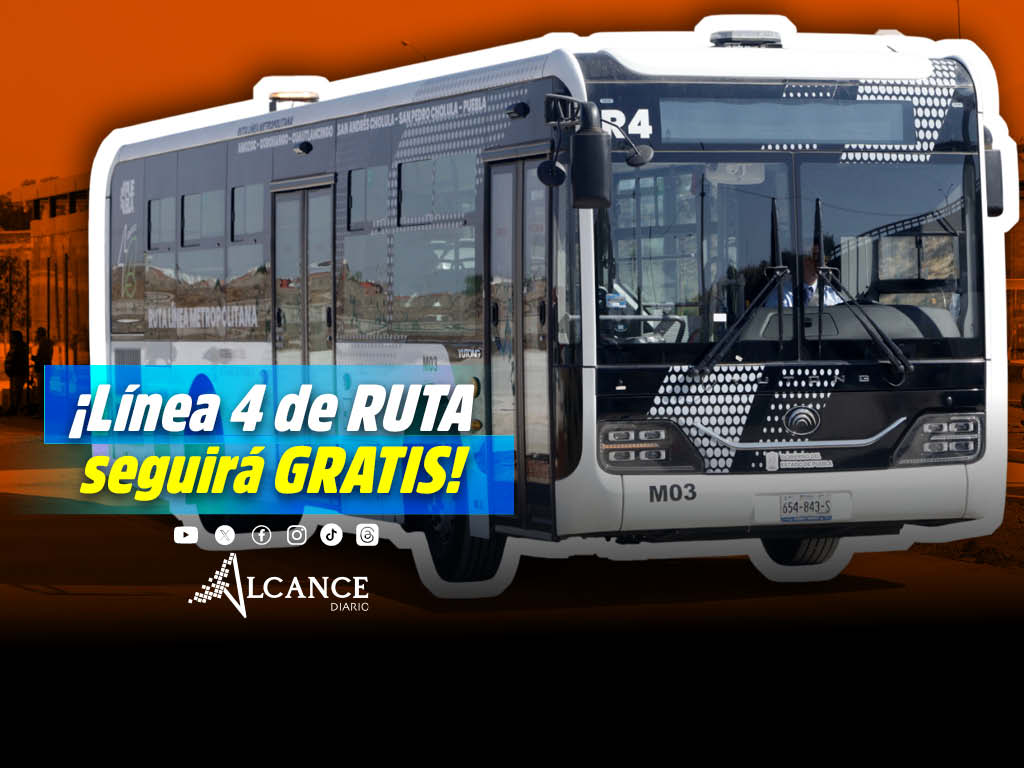 El servicio de la Línea 4 del RUTA continuaría gratis, checa hasta cuándo