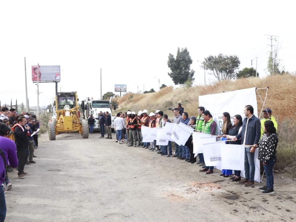 Arranca construcción acceso al Periférico Ecológico en Cuautlancingo