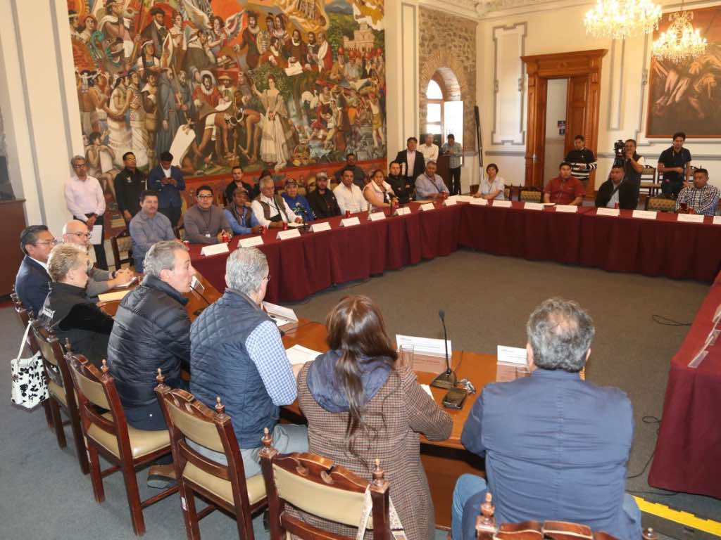 Anuncia Pepe Chedraui trabajo con inspectores de la cuidad de Puebla