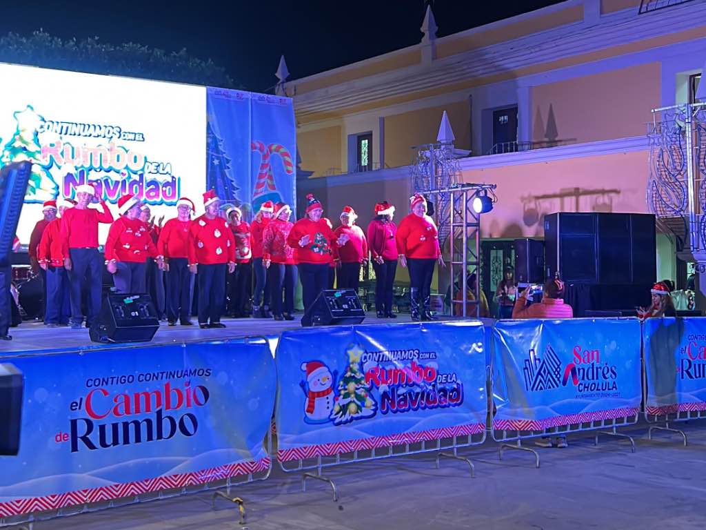 Estas son las actividades del festival Continuamos con el Rumbo de la Navidad en San Andrés Cholula