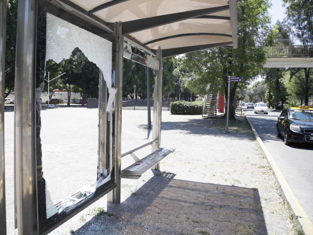 Van para 2025 por la dignificación de paraderos del transporte público en Puebla