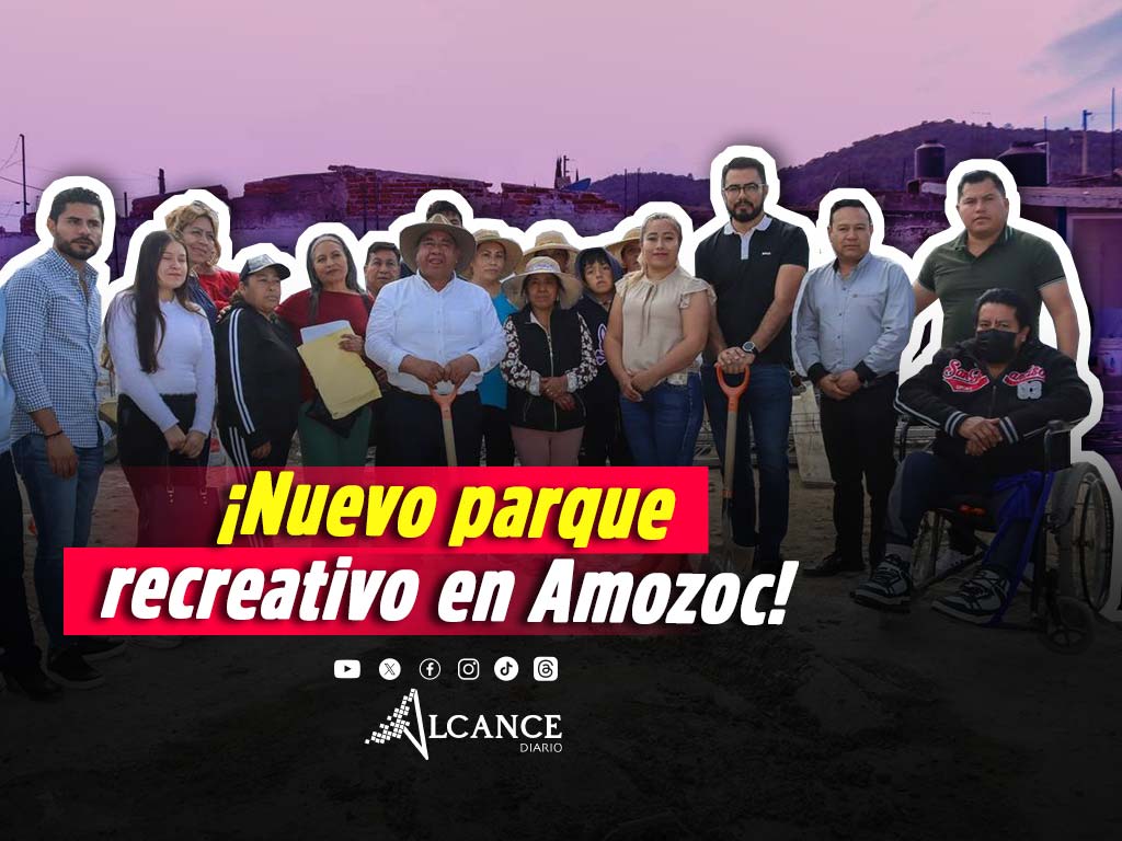 Arranca la construcción del nuevo parque recreativo en Pinos del Sur, Amozoc