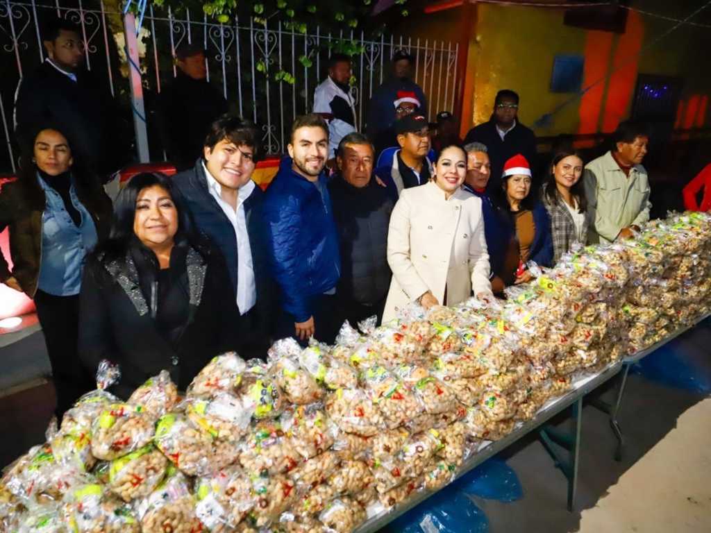 Concluyen las posadas navideñas en juntas auxiliares de San Pedro Cholula
