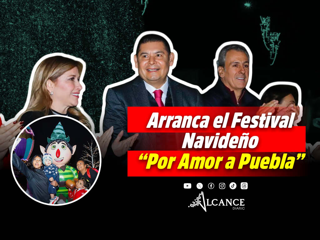¡Vamos! Abren al público el Festival Navideño "Por Amor a Puebla"