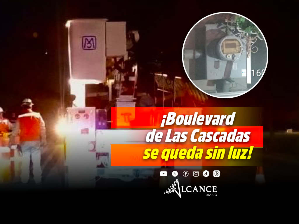Evento Rosqueando deja sin luz al Boulevard de Las Cascadas en Lomas III