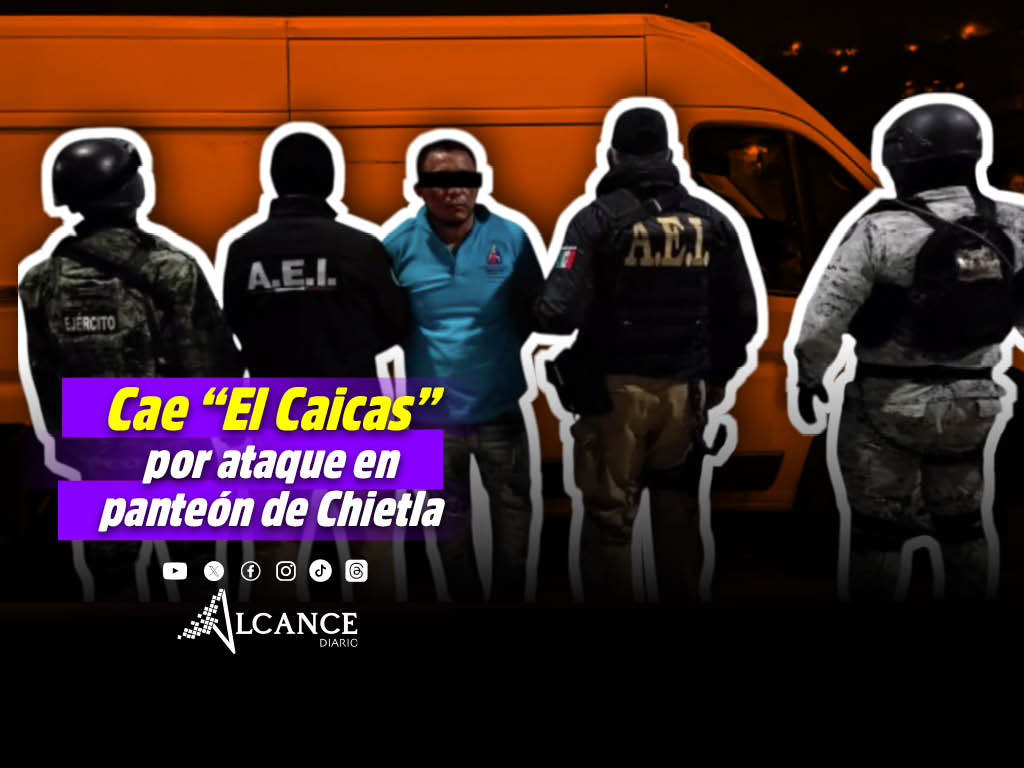 Detienen a El Caicas, sería el responsable de multihomicidio en velorio en Chietla