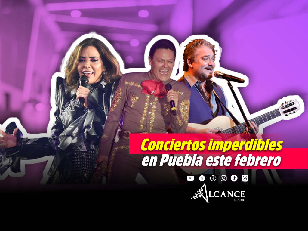 Estos son los conciertos que habrá en Puebla este mes de febrero