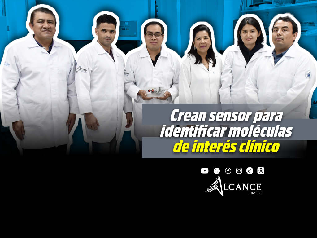 Con este sensor, investigadores BUAP buscan detectar dopamina y glucosa en pacientes