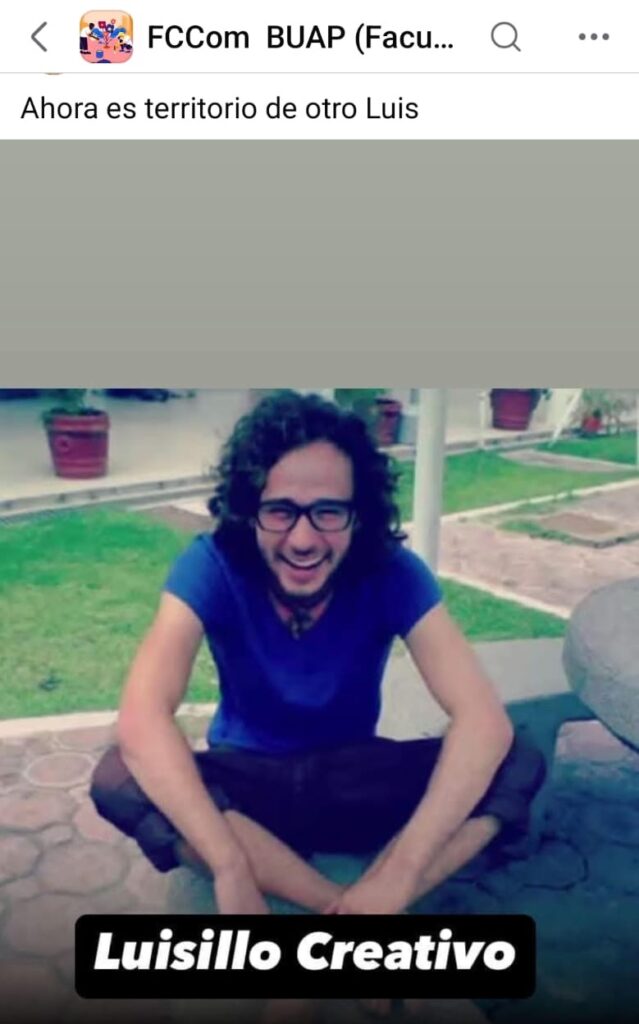 Así recuerdan estudiantes de Comunicación de la BUAP el paso de Luisito Comunica por la Facultad