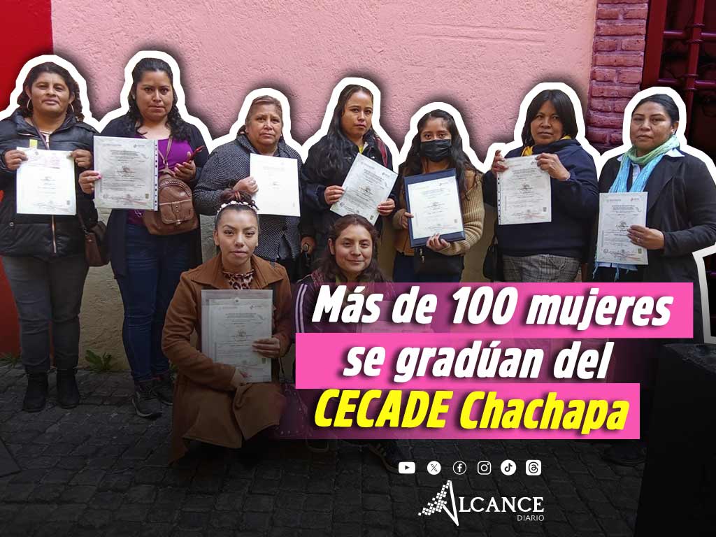 Se gradúan de estilismo en el CECADE de Chachapa