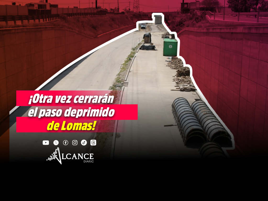 Por obras, cerrarán temporalmente el paso inferior del deprimido en Lomas de Angelópolis