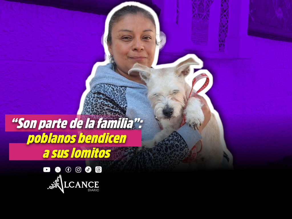 Amor y cariño por sus mascotas, lo que motiva a las y los poblanos asistir a la Bendición de Mascotas