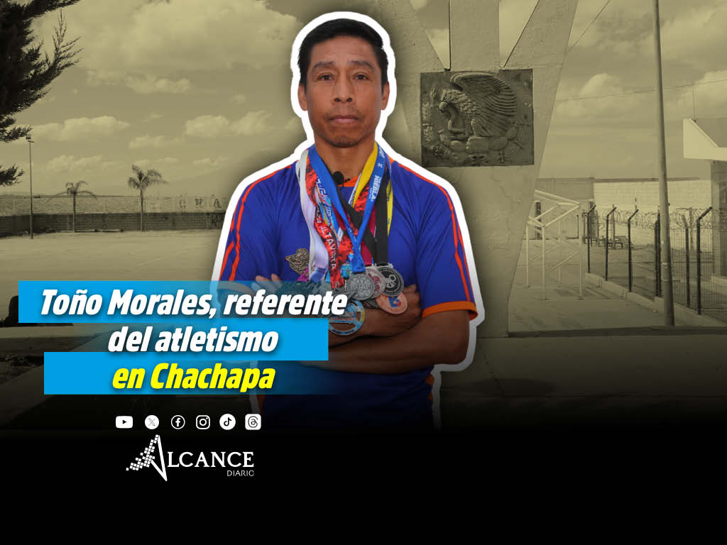 Toño Morales, más de 20 años de impulsar el deporte en Chachapa