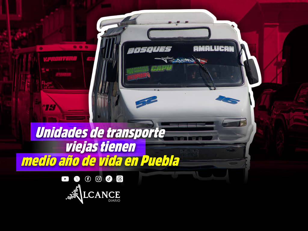 Dan prórroga de seis meses para renovación de unidades de transporte público en Puebla