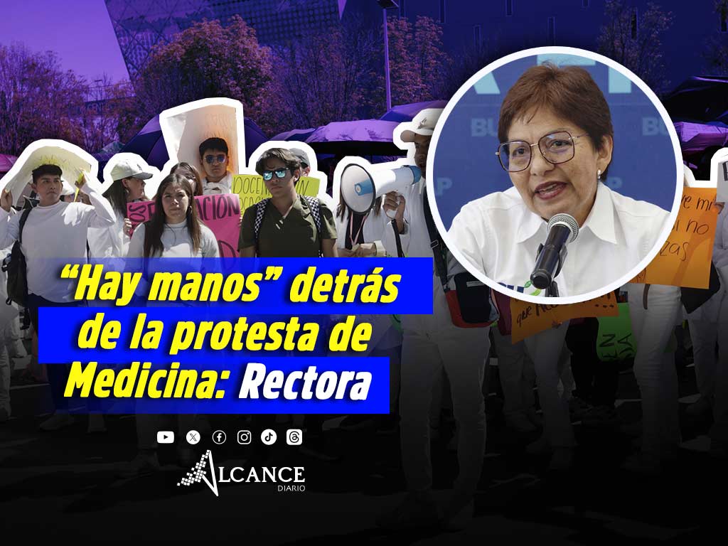 Lilia Cedillo sobre protesta de alumnos de medicina BUAP