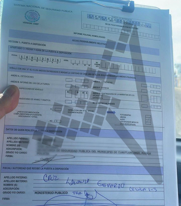 Informe Policial Homologado