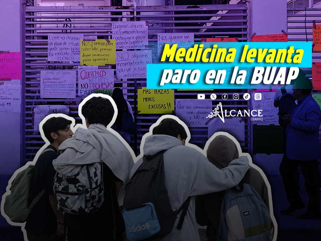 Estudiantes de Medicina de la BUAP levantan paro tras acuerdos; en CU continuarán protesta