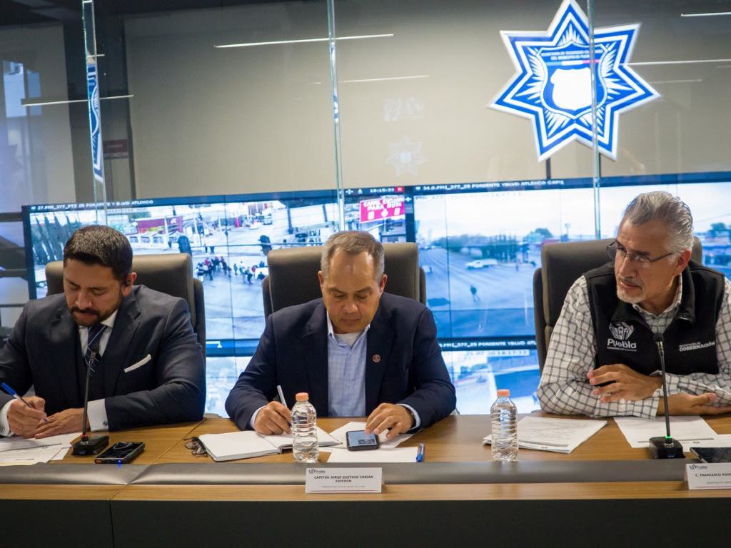 Realizan sexta Mesa de Seguridad Municipal en Puebla Capital