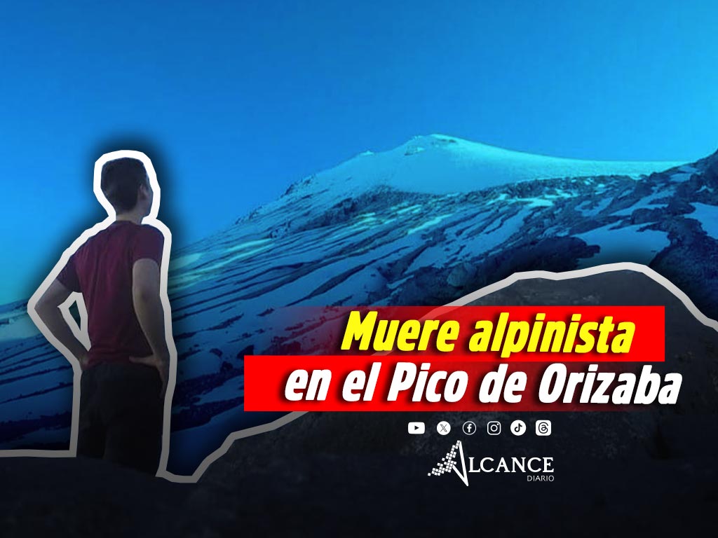 Rescatan cuerpo de alpinista de Monterrey tras tratar de descender en bici del Pico de Orizaba