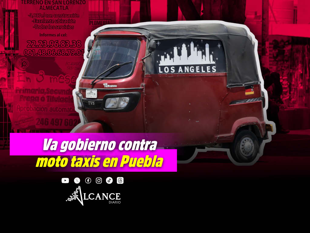 Con iniciativa regularán moto taxis conducidos por menores de edad en Puebla