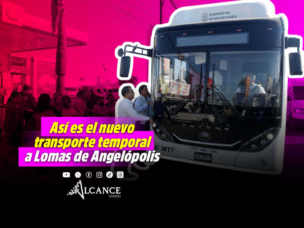 ¿Cómo funciona el nuevo transporte regular en Lomas de Angelópolis? Horarios, rutas y recorridos