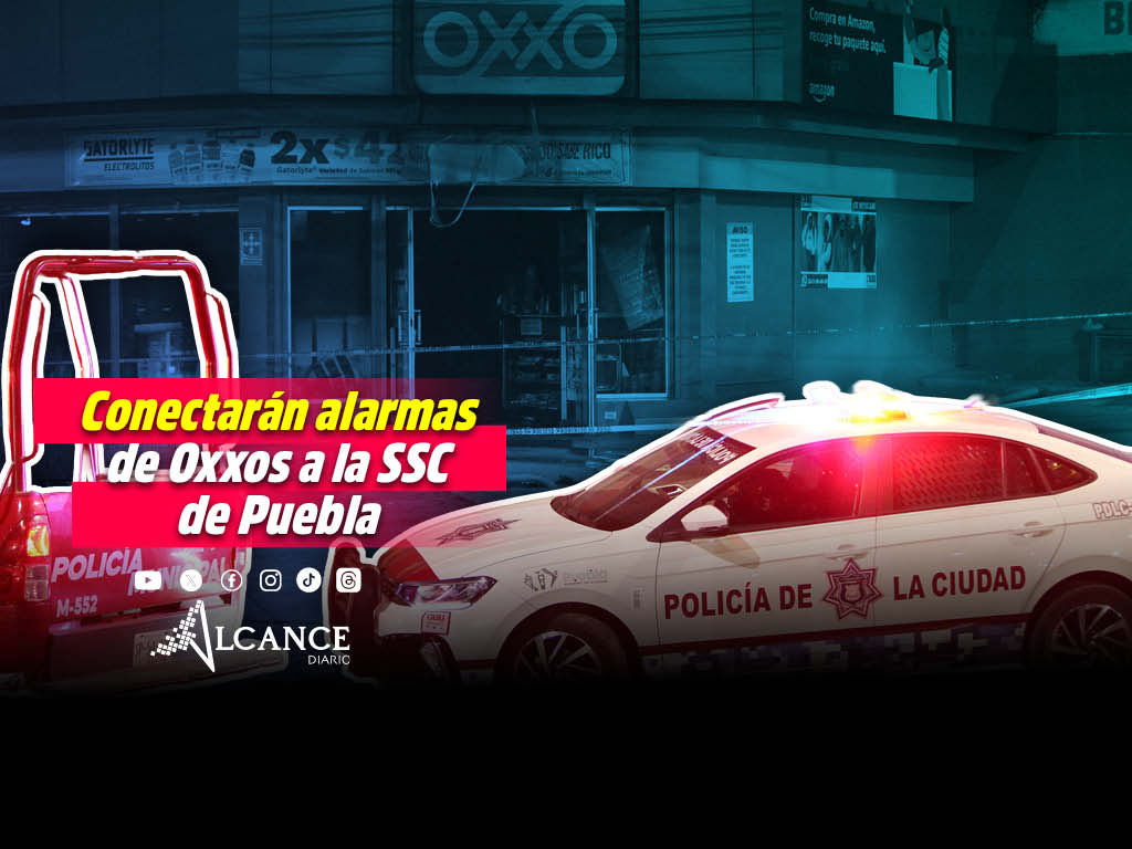 Tras convenio, instalarán 33 Torres Atalaya y botones de alertamiento en sucursales Oxxo de la capital
