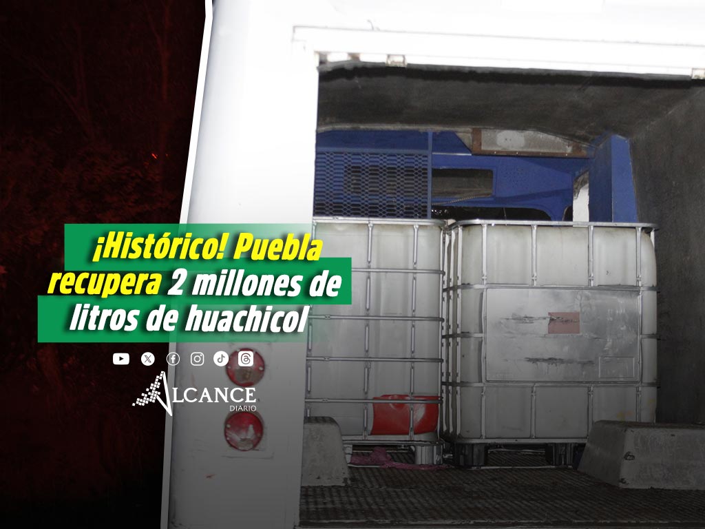 Gobierno combustible decomiso Puebla